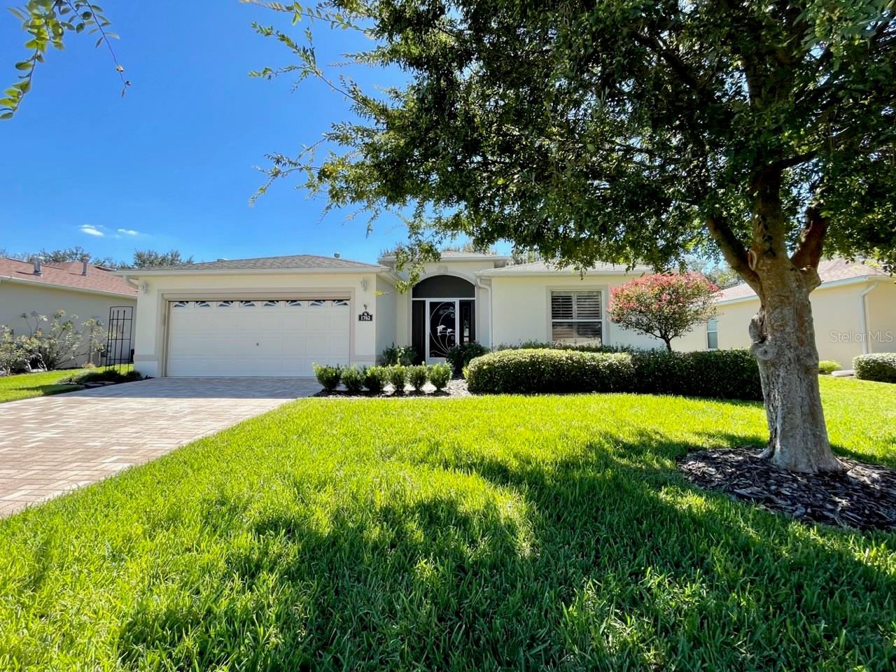WOW! Priced To Sell And So Many Upgrades! Just As Pretty As The Picture This Melbourne Model Open Floorplan Offers So Much Including SOLAR PANELS That Make Your Electric Bill Super Low or Possibly Non Existent. Completely Tiled Throughout And NO Carpet You Will Enjoy NEW STAINLESS APPLIANCES IN KITCHEN AUGUST 2022 - Trane HVAC APRIL 2021 - HOT WATER HEATER JULY 2022, Water Filtration System, New Toilets, Plantation Shutters, 3 Solar Tubes, Screened Front Entry Including Garage Screening, Paver Drive, New Kitchen and Bath Faucets As Well As A Custom Glass Shower Enclosure. Huge Expanded Screened Lanai Space Offers Kneewall Instead of Kickplate Enabling You To Easily Enclose if You So Choose. Wide Open Backyard Space With No Rear Neighbors And Within Short Walking Distance to All Amenities and Both Dog Parks. Don’t Miss Out on This One Before It’s Gone. Hoa Includes Mowing, Edging, Tras, Wifi, Cable, And Use if Common Amenities. Golf is Separate But Available To Those Who Are Interested. Ask About Some Possible Furnishings Too! SummerGlen Lot 350.