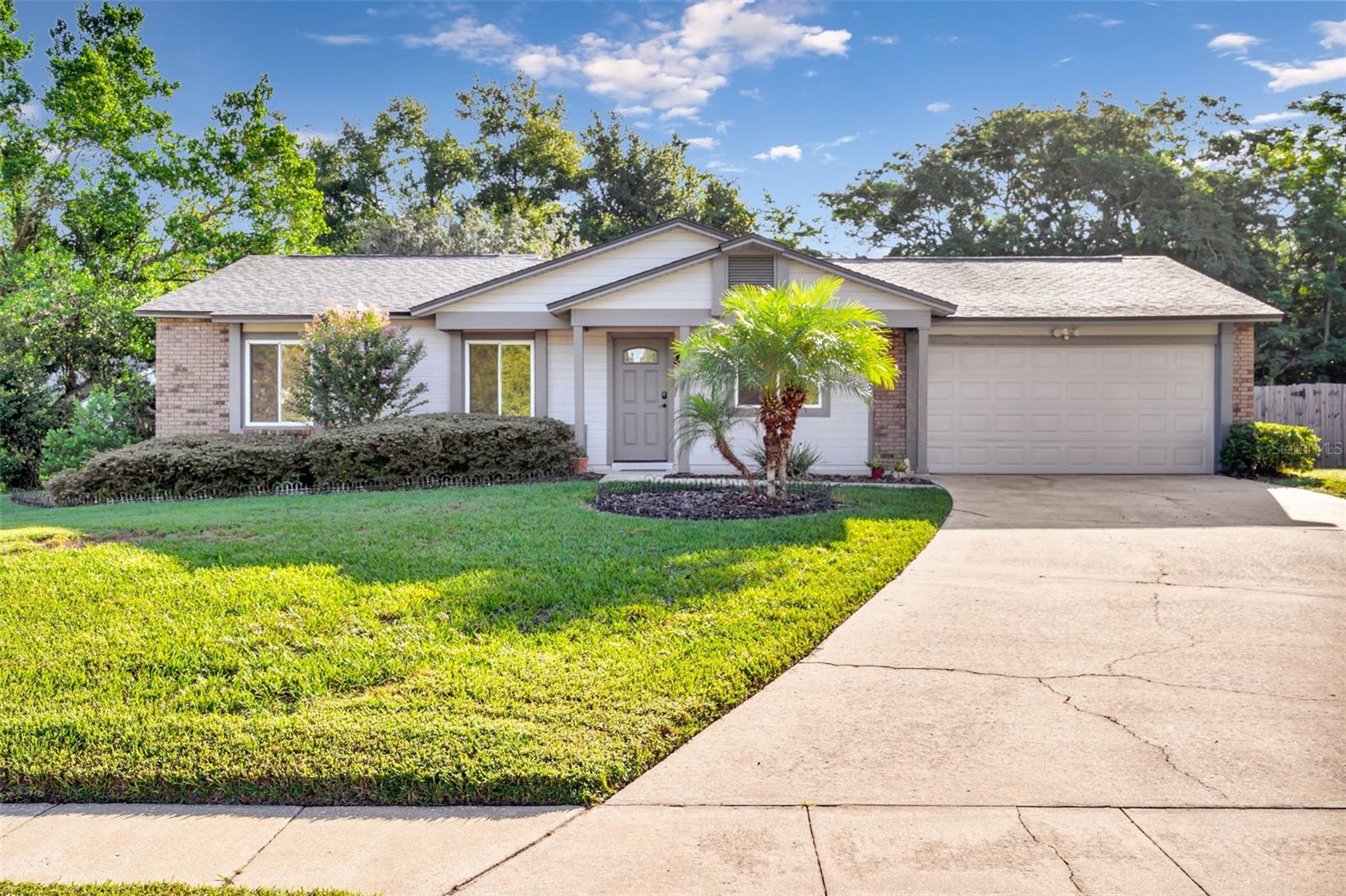 Welcome to Forest Oaks! This beautifully updated home has it all—move right in with peace of mind knowing all the work has already been done. From the moment you enter, you’ll appreciate the thoughtful layout with no wasted space. A welcoming living room at the front of the home offers flexibility as a formal space or home office. The spacious family room flows seamlessly into the kitchen, featuring upgraded cabinets, granite countertops, newer appliances, and a charming breakfast nook.
The oversized owner’s retreat boasts a walk-in shower with upgraded tile, while secondary spaces are equally comfortable and inviting. Updates include fresh interior and exterior paint, knockdown ceilings, and durable hardwood-style ceramic tile throughout the main living areas. Major systems have all been addressed: 2016 Septic, 2019 Roof, New Windows, 2020 Garage Door, 2021 Water Heater, 2022 HVAC, plus previous re-plumbing—ensuring years of worry-free living.
Relax and entertain in the screened patio spanning the length of the home, overlooking a large, fully fenced backyard perfect for gatherings, pets, or play.
Don’t miss this rare opportunity to own a turn-key home in sought-after Forest Oaks—schedule your private showing today!