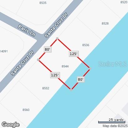 8544 SANTA CRUZ DRIVE