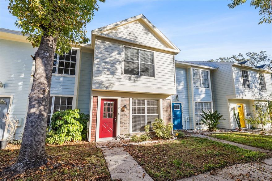 Live in the heart of Tampa where shopping and dining are endless opportunities. Ceramic tile flooring throughout level one and luxury vinyl tile on level two. Fresh paint throughout in December 2025 and the attractive staircase to level two is trimmed in wood. Enjoy a welcoming Great Room with large picturesque window designed to frame the outdoors. The 2BR share a Jack n Jill completely renovated bath and 1/2 bath downstairs has new toilet and granite countertop in December too. Stainless steel appliances in kitchen with window view of completely fenced oversized backyard complimented by storage space. Inside utility with washer and dryer is on level one. Just minutes away from USF and I-275 for easy access to downtown Tampa, Tampa International Airport, Ybor, and the entire city makes this location highly desirable. Enjoy some of the most pristine beaches in Clearwater and all along the Gulf. 
Don't let this one go unseen. You will be ready to start packing!