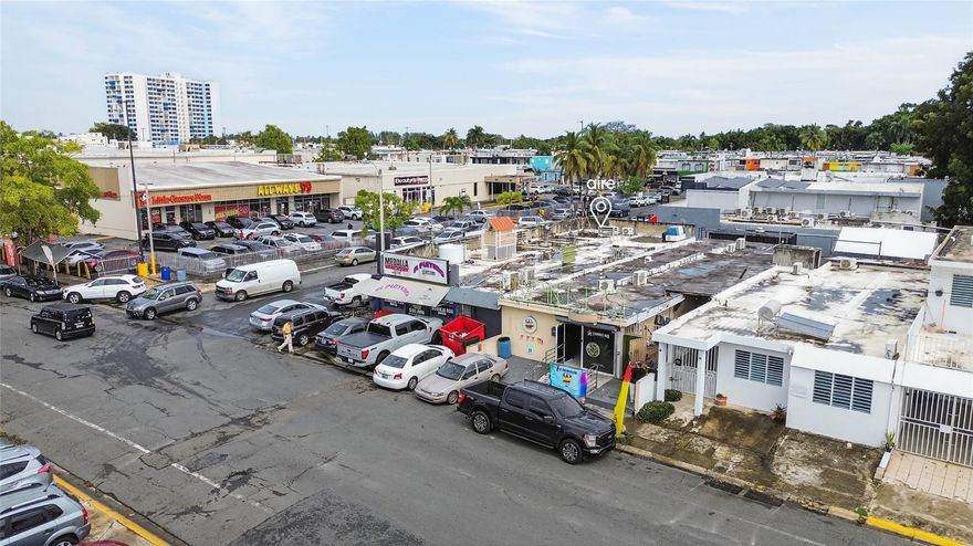 Single-story commercial building located in a high daily traffic area within the densely populated Levittown.  The property, adjacent to Los Dominicos Shopping Center, has an intermediate commercial zoning (C-I), great for a variety of uses such as professional office space, retail space, veterinary services, laundromat, among many others.  This property is currently vacant and ready to be occupied by a single owner/tenant. Two other Spaces available.  Prior uses include a tattoo parlor, food and beverage establishment, and most recently a cannabis dispensary with a recording/podcast studio.