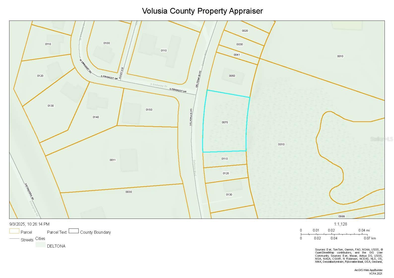 DELTONA LAKES UNIT 22 REP TR D & E - Land