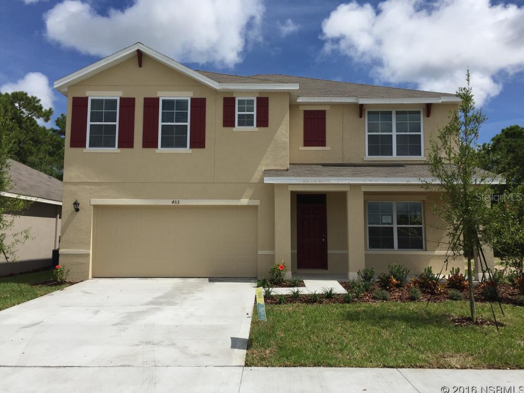 New construction 5/3 with 2 car garage in Sabal Lakes