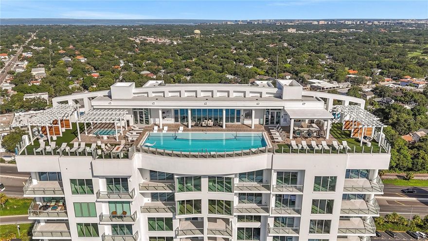 BRAND NEW never lived-in 3 bed, 3.5 bath condo at the luxurious Altura Bayshore Condominiums with stunning views of the iconic Bayshore Blvd from the most popular floorplan in the building.  Step off the elevator onto the upgraded porcelain marble directly into your private foyer and walk through the front door and your eyes are immediately drawn to the deep blues of shimmering water. This home features numerous upgrades throughout including waterfall countertops in the kitchen, all Thermidor appliances including a beautiful Thermidor chimney hood, an expanded pantry, upgraded flooring and shower tiles, expanded cabinetry in the master bath, Electrolux washer and dryer, blocking for hanging tv's and much, much more!  Finished very neutrally, this unit can be decorated to fit anyone's style. The amenities at the Altura are unmatched, starting with the ONLY Rooftop Pool in Tampa featuring a grilling area, hot tub, lounge seating, and multiple private vignettes all offering some of the most stunning water and downtown views in all of Tampa!  There is also a lovely Club Room on the roof with more outdoor seating and fire pits offering sunset views, as well as more amenities on the 4th floor including a gym, a putting green, pickleball courts, bocce ball, and a private dog park.  Also, on the 4th floor amenity level you will find 2 professionally decorated Guest Rooms that you can reserve when you have out of town visitors.  You must see all this home and community has to offer!
