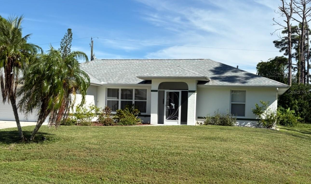 **MORE PHOTOS COMING SOON** TURNKEY FURNISHED Pool Home on Triple Lot in Gulf Cove – with Workshop Garage & Boat Ramp Access!
Discover your dream home in the picturesque riverfront community of Gulf Cove! This beautifully maintained, turnkey furnished pool home is situated on three spacious lots, offering ample room to relax, entertain, and expand.
Featuring a bright and open split floor plan, the home includes 3 bedrooms, 2 bathrooms, and a 2-car garage. The sunlit great room welcomes you with pocket sliders that fully open to the expansive lanai and pool area, creating a seamless indoor-outdoor living experience.
The well-appointed kitchen boasts a breakfast bar and a pass-through window to the lanai—perfect for hosting gatherings or casual poolside meals. The heated pool enjoys ideal southwest exposure, allowing you to soak in the Florida sunshine all afternoon. An outdoor shower adds convenience after a day by the pool or on the water.
Retreat to the master suite, complete with a large walk-in closet and direct lanai access. The split bedroom layout ensures privacy for guests or family.
Need space for hobbies, tools, or toys? You'll love the newer 26' x 35' detached garage, fully powered with electricity—ideal for a workshop, storage, or boat parking.
Additional highlights:
New roof (2021),
Hurricane shutters,
Not located in a flood zone,
Optional POA membership ($75/year) for access to the community park & playground
Private boat ramp access available with a $75/year decal—launch your boat and explore the Myakka River, Charlotte Harbor, and the Gulf of America!
Don’t miss this rare opportunity to own a slice of paradise in Gulf Cove—with space, privacy, and unbeatable amenities.