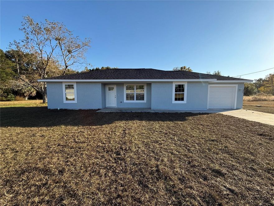 Beautiful 3BR/2BA home with 1,232 sq. ft. under air. This easily-maintained home features porcelain tile flooring throughout, a stainless steel kitchen appliance package, ceiling fans, and an automatic garage door opener. Bright open layout with modern finishes and comfortable living spaces. Move-in ready and perfect for everyday living or investment.