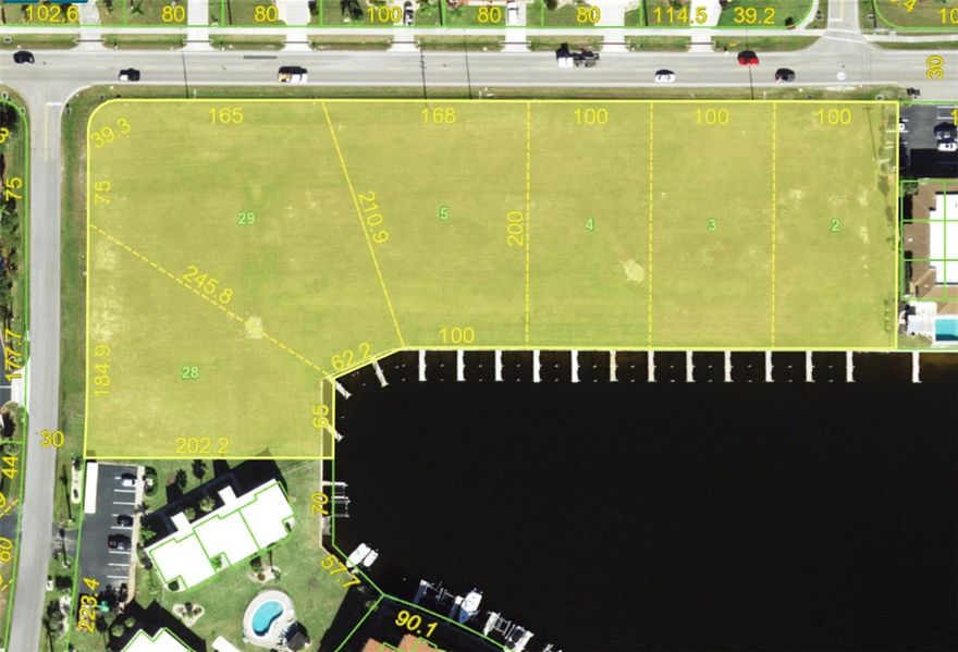 Premium multi-family development/investment opportunity with City of Punta Gorda APPROVED DESIGN SITE PLAN for 51 Units. Wide basin, existing docks, and SAILBOAT ACCESS to the Harbor and Gulf with NO BRIDGES. Situated West of US-41 on a large 3.25 acre cleared parcel in the heart of Punta Gorda’s premier waterfront community - Punta Gorda Isles (PGI) - this project is SHOVEL READY with initial engineering and architectural work completed by widely acclaimed Halflants+Pichette (completed work conveys to new owner). City of Punta Gorda UTILITIES APPROVAL and SWFWMD ENVIRONMENTAL RESOURCE PERMIT APPROVAL. With over 125 interconnected canals with concrete seawalls maintained by the City of Punta Gorda, this historical and charming waterfront community features upscale homes and remarkable natural beauty. With Punta Gorda’s projected population growth exceeding 20 percent over the next five years, newer, maintenance-free luxury waterfront condos with modern amenities will be in high demand. Engineering and Architectural renditions available. ** Request attached brochure **