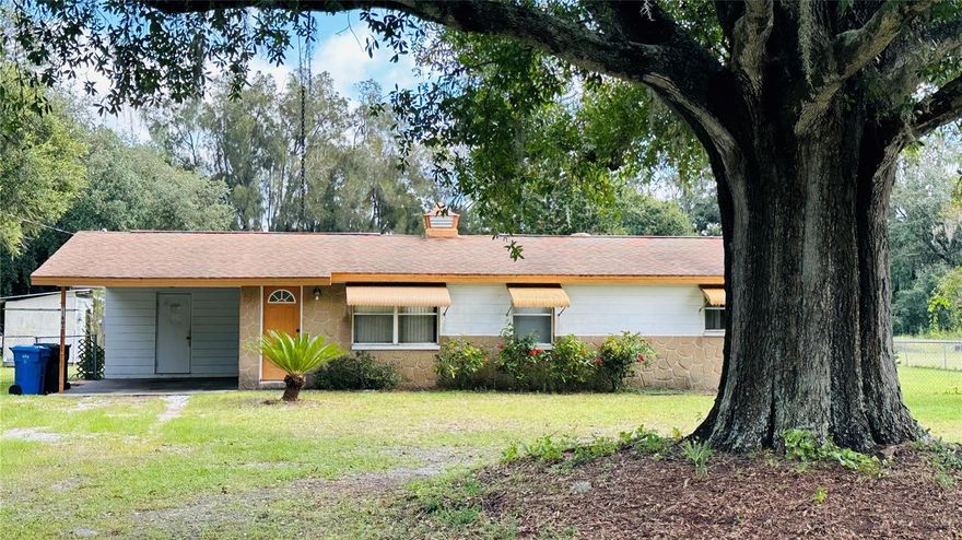 Fixer Upper! Great investor opportunity, cash offers only. Oversized lot on 1.2 acres (125 frontage x 437 depth). Lot features portable shed and workshop in backyard.