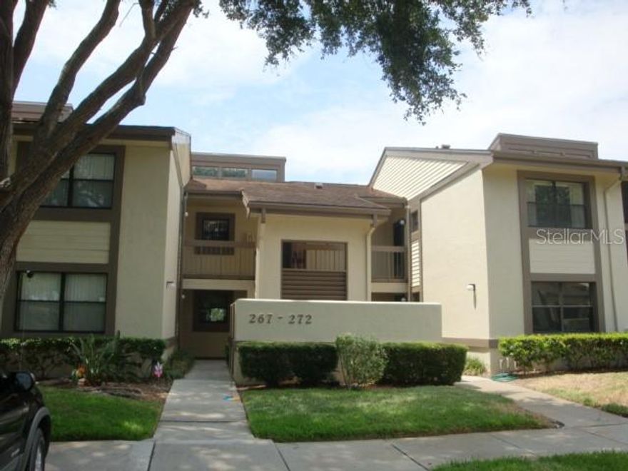 Short term furnished rental available September to December 30th. Second floor, end unit with pond view in Woodlake Run of East Lake Woodlands Country Club Community......... This is an opportunity not to be missed in this second-floor condo with vaulted ceilings and clear view windows overlooking 2-acre pond! Livingroom/dining combination with sliders out to fully enclosed lanai. Breakfast bar into kitchen with flat top stove, microwave, plenty of cabinet space and sliders out to another patio (where washer & dryer are located in the utility closet). Master bedroom with queen bed and TV, master bath with shower/tub combination. Guest bedroom with twin beds, guest bath with shower only. This is a non-smoking residence. Water, sewer, trash, basic cable, internet and up to $100 a nth of electric is included in the rent. All short-term rentals are subject to 13 per cent sales/tourist tax.