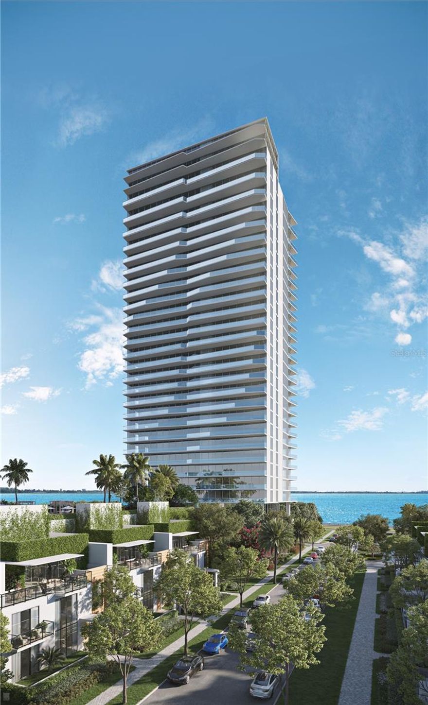 Pre-Construction. To be built. TOWER II.   Pre-Construction. To be built. Soaring above the Iconic Bayshore Boulevard on Hillsborough Bay is The Ritz-Carlton Residences, Tampa, an oasis of sophistication that sets a new standard in exemplar design and gracious living. Inspired by the environment and composed for contemporary lifestyles, these breathtaking residences offer modern layouts, generous amenities, and unforgettable unobstructed Eastern views of Hillsborough open bay and downtown Tampa water views from all spacious tower balconies. In the evenings, enjoy gleaming Western sunset views. The Residences will be characterized by striking contemporary architecture by world-class firm Arquitectonica, exquisitely appointed amenity spaces designed by award-winning firm Meyer Davis Studio, and lush landscaping by renowned landscape artist, Enzo Enea. Residence 3001 is situated on the SE corner of the building and offers a well-appointed 4,770 SqFt floorplan featuring 3 bedrooms, 4.5 bathrooms, plus a den with access to a full bath. Completed with generous 10’0” high ceilings, floor-to-ceiling windows offering breathtaking views, private elevator access to your private entry foyer, Sub Zero and Wolf appliances complemented by bespoke Stone or Quartz countertops, custom-designed Italian Cabinetry by ItalKraft, spacious walk-in closets, high-end Kohler plumbing fixtures, and full-size top-of-the-line washers and dryers. Estimated Completion: 2025.