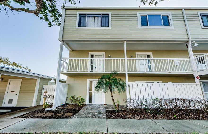 ATTENTION RENTERS: WATER AND TRASH INCLUDED. Enjoy Waterfront living in the heart of Dunedin! Spacious 2 Bedroom 2.5 Bathroom Canal-front 2nd floor Condo offering comfort, convenience, and coastal charm. This desirable end unit features a covered carport, additional designated parking space, plus guest parking available. Enjoy relaxing water views while being just minutes from the Beach, Pinellas Trail, Shopping, Dining, and Entertainment. Available Furnished or Unfurnished to fit your needs. 

Kitchen includes NEW STAINLESS STEEL appliances featuring Refrigerator, Stove, Microwave, and Dishwasher. Washer/Dryer included for added convenience. 

Community amenities include a Saltwater Pool, Clubhouse, and 2 Elevators. Small Pets under 20 LBS welcome with a $250 non-refundable pet fee. 
Security Deposit: $3,600 

UTILITIES: Tenants responsible for Electricity, Internet and Cable.
12 MONTH LEASE REQUIRED. QUALIFICATIONS: TENANTS MUST HAVE A CREDIT SCORE OF 620 OR HIGHER, MAKE A GROSS INCOME OF 2.5X THE MONTHLY RENT AMOUNT. ALL BACKGROUND CHECKS WILL BE CONDUCTED INCLUDING PREVIOUS TENANT HISTORY, AND INCOME VERIFICATION