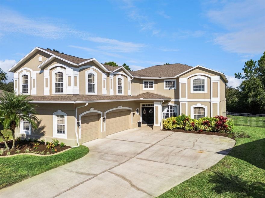 Welcome to this stunning 4-bedroom, 3-bathroom pool home in the desirable gated golf community of North Shore at Lake Hart, nestled in the heart of thriving Lake Nona!

Boasting over 4,200 sq. ft. of luxurious living space, this beautifully appointed two-story residence offers the perfect blend of elegance, comfort, and entertainment. The gourmet kitchen features white cabinetry, granite countertops, stainless steel appliances, and ample storage, flowing seamlessly into the open family areas.

Entertain with ease at the custom wet bar, complete with a wine refrigerator, glass-front cabinets, stemware racks, and a stylish backsplash. Upstairs, the expansive bonus/game room is a standout—ideal for family fun with a pool table, shuffleboard, and pub-inspired decor.

Step outside to your private backyard oasis: a resort-style pool with spa, paver deck, covered lanai, and a fully equipped outdoor summer kitchen featuring a built-in grill and sink—perfect for year-round Florida living.

Enjoy top-tier community amenities, including golf, clubhouse, pools, and tennis, all in a prime location with A-rated schools, quick access to SR 417, minutes to Lake Nona's world-class dining, shopping, and Medical City, close proximity to Orlando International Airport (MCO), major attractions, and beautiful beaches.

This exceptional home offers the ultimate Lake Nona lifestyle—schedule your showing today!