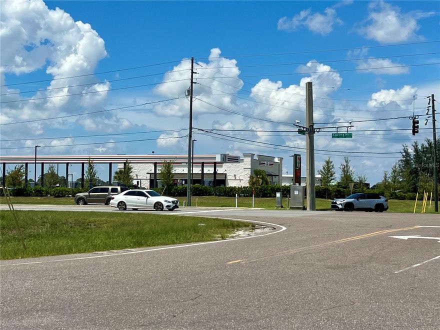 THIS IS A COMPLETED PARCEL WITHIN A PLANNED DEVELOPMENT.  APPROXIMATELY .9 ACRES WITH ROADS, UTILITIES, AND OFFSITE WATER RETENTION INCLUDED.  USEAGE SHOULD BE VERIFIFED BY COUNTY, BUT MOST C2 ZONED USEAGE SHOULD BE PERMITTED.
PARCEL 4 AND PARCEL 5 ARE AVAILABLE, AND CAN BE COMBINED FOR 1.8 USABLE ACREAGE.