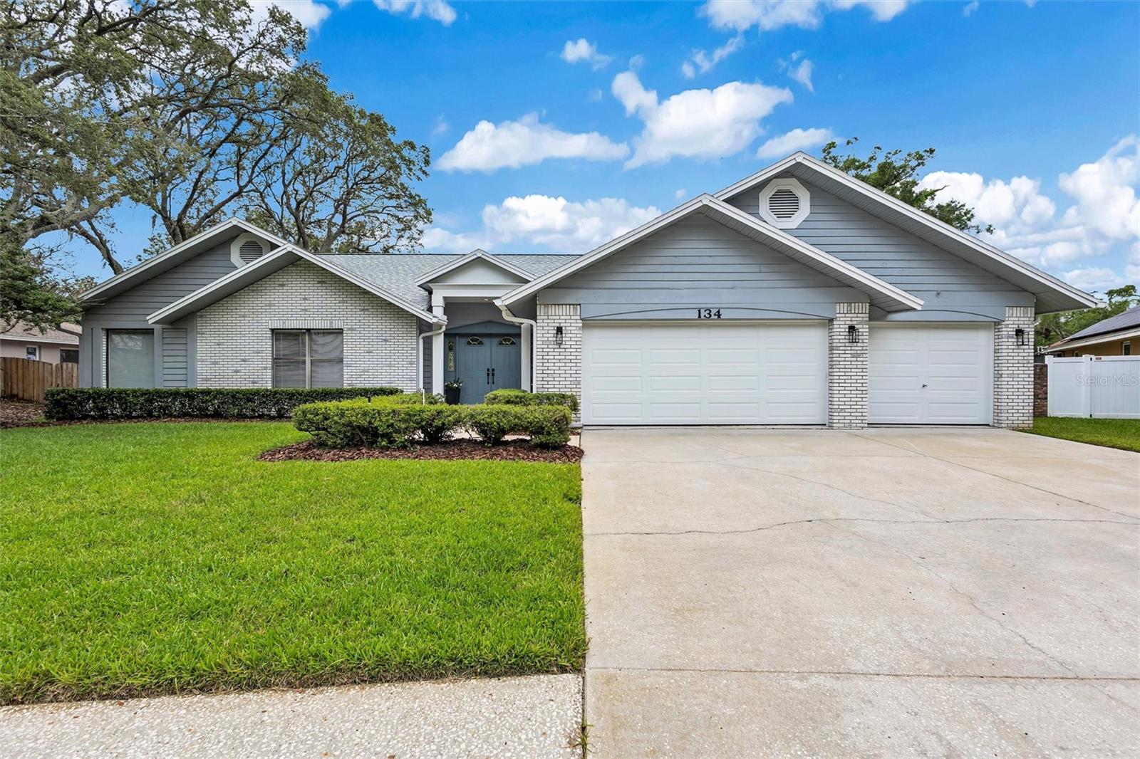 Welcome to Barrington Oaks—one of the most established and sought after neighborhoods in Brandon. From the moment you drive through the gates you’ll be captivated by the lush landscape and peaceful streets, setting the stage for an exquisite home. Offering the perfect blend of character and timeless charm, this custom built home features over 2600 sqft of thoughtfully designed living space, 4 bedrooms, 3 full bathrooms, and a flex space that could serve as an office or a 5th bedroom! A 3 car garage, sparkling pool and cozy wood burning fireplace completes this stunning retreat. As you step through the front door, you’ll be greeted by soaring ceilings, an abundance of natural light, and a spacious layout ideal for both everyday living and entertaining. This home is truly move in ready—updates include a brand new roof, HVAC system & ductwork, pool enclosure, carpet, fixtures, appliances and so much more! Zoned for top rated schools and close proximity to shopping, dining and medical facilities—the location is just as convenient as it is desirable. Don’t miss your chance to own this beautiful home—Schedule your showing today!
