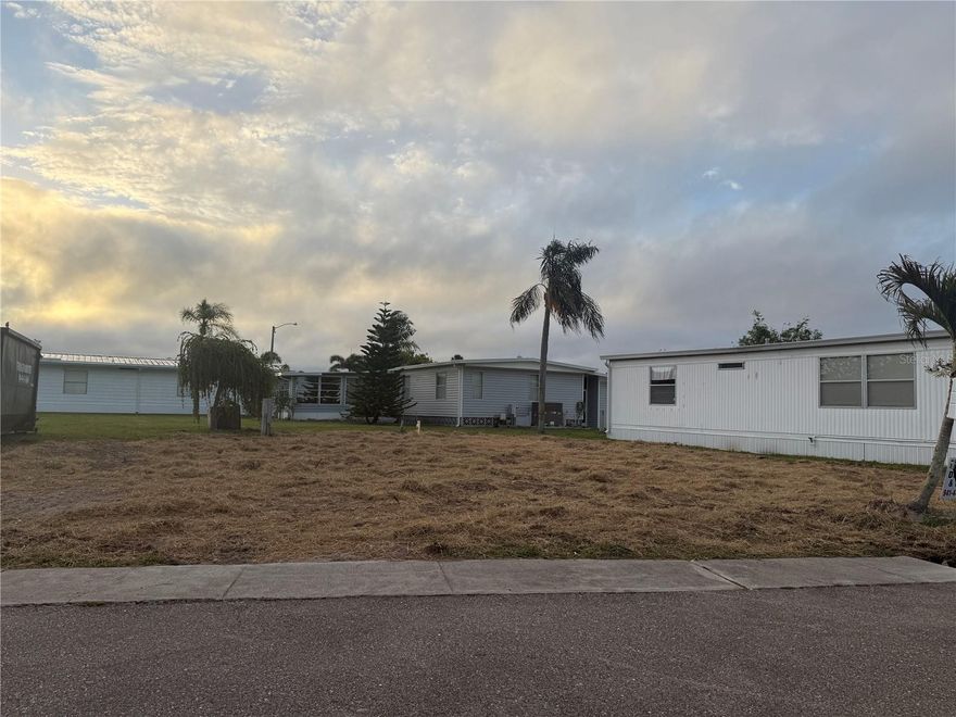 A unique lot in Japanese Gardens ready for a new home! This lot is approximated 50'x 75'. There is common ground on two side of the lot, creating a spacious and unique setting. Japanese Gardens is an active 55+ community with many amenities including pickleball, bocce, and shuffleboard courts, clubhouse, library, billiards room, resort style pool and hot tub and more! The community also features an active social club with events all year!