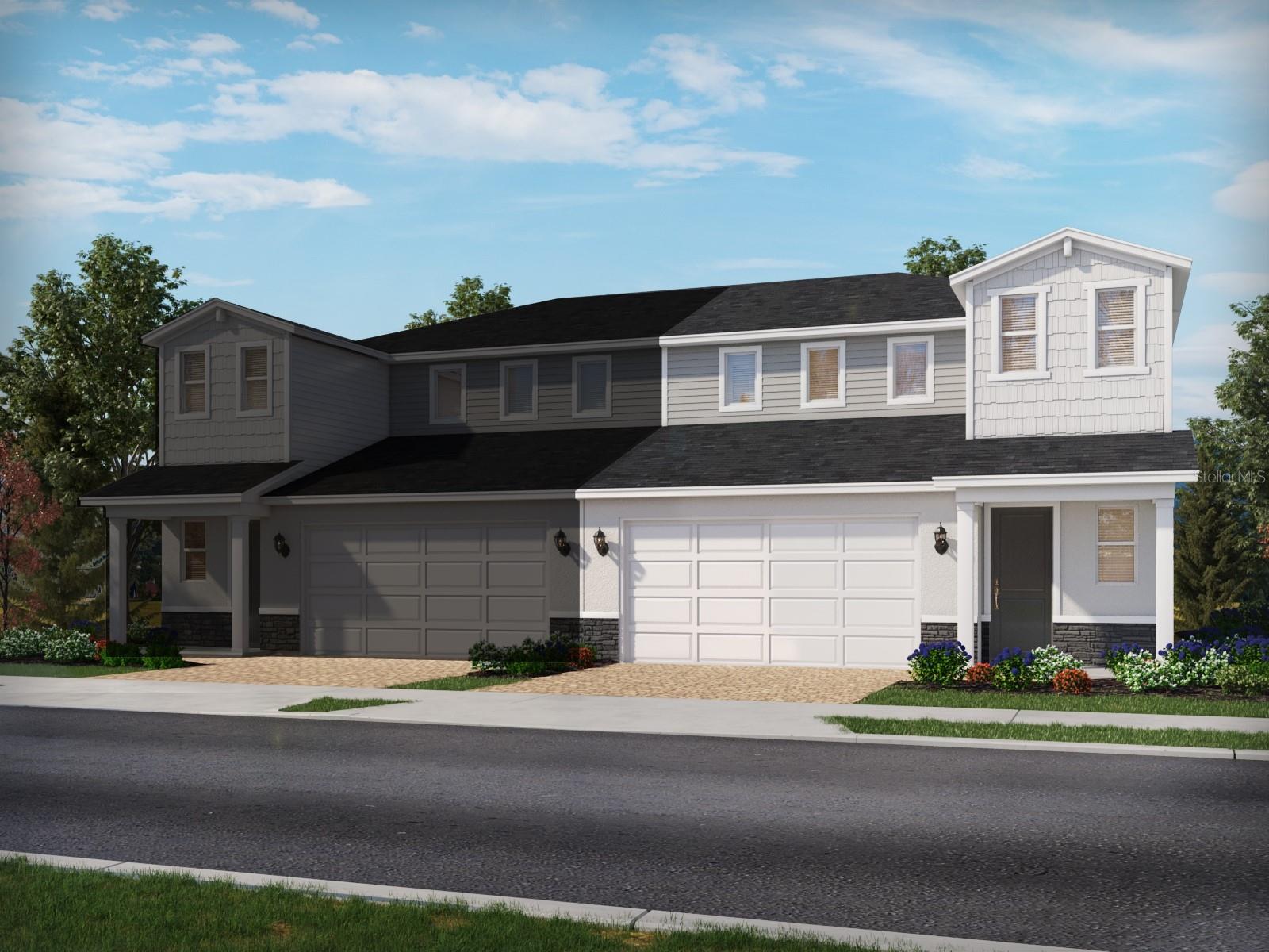Brand new, energy-efficient home available NOW! The two-story foyer impresses upon entry as you continue into the spacious dining area and great room. This open-concept floorplan is perfectly designed for entertaining guests and navigating everyday life. Now selling from the mid $400s, Cyrene at Minneola Villas will offer paired villas in Lake County, FL. Residents will have easy access to Florida's Turnpike, restaurants, retail, and more. Each of our homes is built with innovative, energy-efficient features designed to help you enjoy more savings, better health, real comfort and peace of mind.