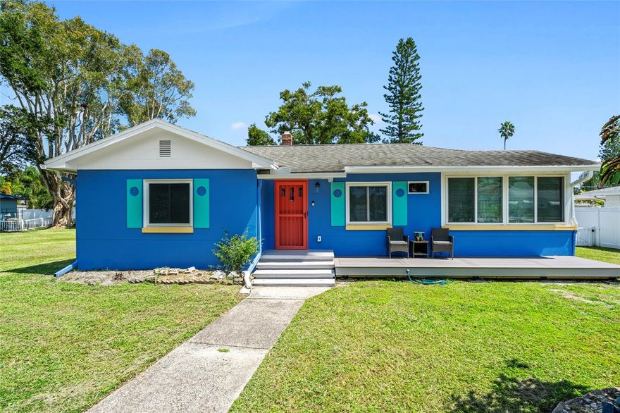 LOOKING FOR A NEW HOME WITHOUT THE PRICE TAG? This home has all the bells and whistles and a great location.  IN-LAW SUITE + Bonus ROOM +  2 BR's + 2 Full Baths + HUGE DECK with electric for Swim/Spa, and GARAGE with workshop.  Alley and Plenty of room EXTRA PARKING CARS and BOAT as well as street parking. Walk to MARINA, BOATS, KAYAK, PARK, SUNSET, and BIKE PATH. GOLF CART to Downtown Gulfport, Casino, Entertainment, Shops, Restaurants, Tiki Bars, Tennis, and Beach.   COMPLETE RENOVATION INCLUDES: Freshly painted inside and out.  New FLOORS, Kitchen CABINETS, SMART APPLIANCES, BATHROOM, LARGE CLOSETS with Organizers, FIREPLACE, TREX Front Porch, Gutters, Electric Box and Wiring and so much more...All new!  Looks and feels like a NEW HOME.  NO HOA; NO EXTRA FEES. RENTALS ALLOWED.  Lot next to house is not included in sale and will be subdivided before closing or may be purchased.  New Furniture and decor may be purchased under separate agreement or purchased turnkey for you or your tenants to take residency immediately. WATERFRONT AND MARINA DISTRICT.  Beatifully and professionally renovated.