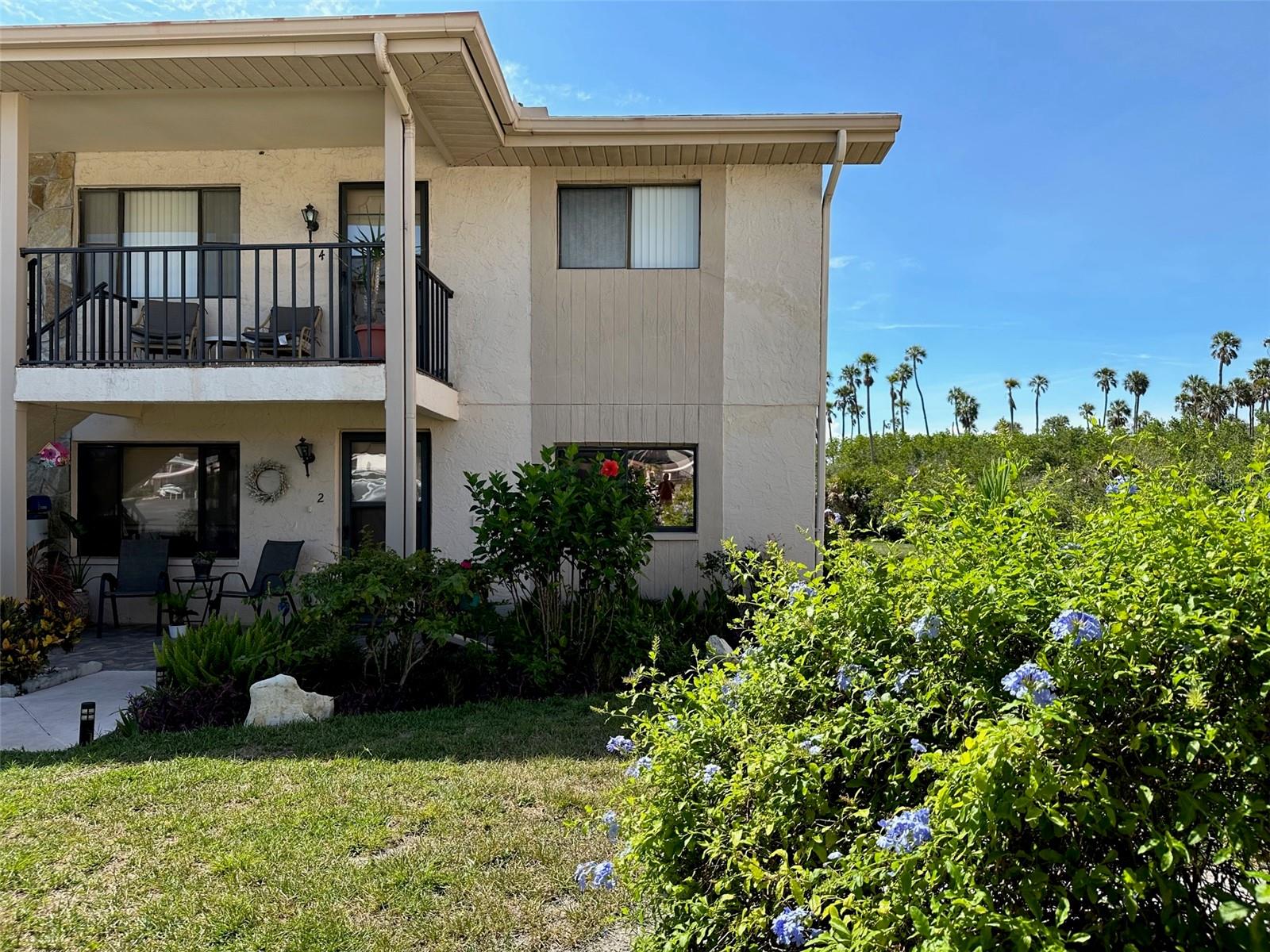 Beautiful fully furnished 2 bedroom condo with water view...! Also pool view from kitchen and bedroom window. In 55+ community. Great way to enjoy Florida living. Spacious condo with large living room. Fire place. Breakfast nook. Balcony with spectacular views of brackish water canal and mangroves. New water softener and new A/C. Water is included in the rent. This complex is located close to all shopping, medical facilities, major roads, car dealerships, golf courses, movies, restaurants and Gulf of Mexico. Also close to boat rentals where you can get a boat and spend a day at Anclote Island only less than an hour by boat. Make an appointment to see it and you will love it. This property could be also leased for less than 12 months. It may be the next place you'll call home...