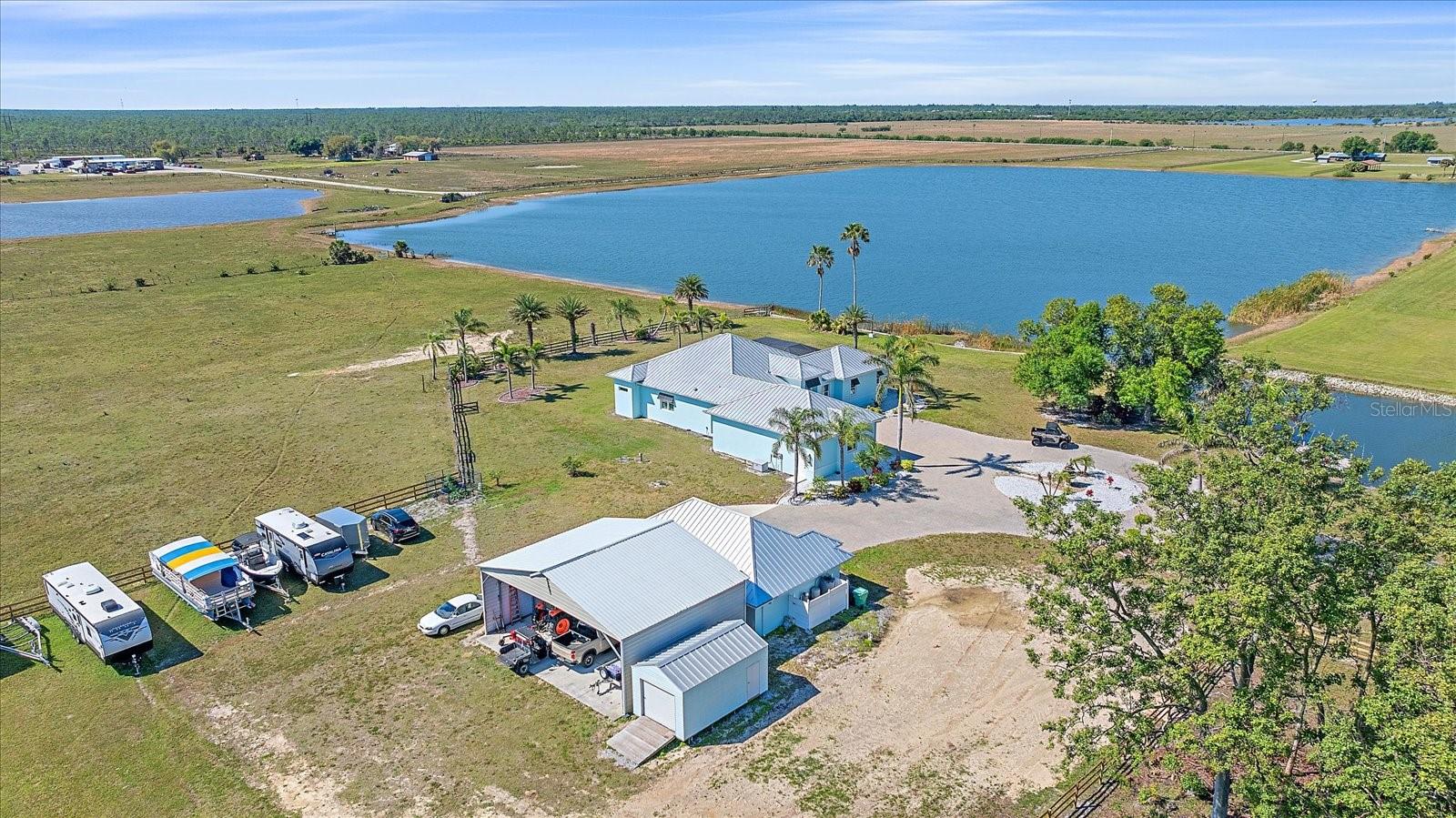 Your Private Fortress & Future Homestead on 18.5 Acres | 29227 Leah Road, Punta Gorda, FLDiscover the perfect blend of strength, sustainability, and serenity in this incredible hurricane-hardened estate located in Punta Gorda. Built to withstand a Category 5 hurricane, this property offers true peace of mind with solid construction, a full-house generator, underground utilities, and a whole-home water filtration system.
Set on 18.5 fully cleared acres, this land is agriculture-ready, ideal for equestrian living, cattle, or crop cultivation. A natural spring-fed lake provides ample irrigation potential, while a massive storm-rated storage building and a 6-car garage provides plenty of space for equipment, toys, or a car collecti Hurricane-Ready Construction,Whole-Home Generator, Full-Home Water Filtration SysteAll Utilities Underground Plus a Fire Hydrant Install by owner, 18.5 Cleared Acres – Agricultural Zoning, Natural Irrigation Lake,Storm-Resistant Storage Building, 6-Car Garage, Conveniently located just minutes to I-75, Downtown Punta Gorda, Charlotte Harbor, and Babcock Ranch
This is more than just a home – it’s a self-reliant sanctuary designed for privacy, resilience, and freedom. Whether you're looking to homestead, build a ranch, or secure an estate with room to grow, 29227 Leah Road is a rare opportunity that checks every box. Call now for a private tour – this one-of-a-kind property won’t last long!