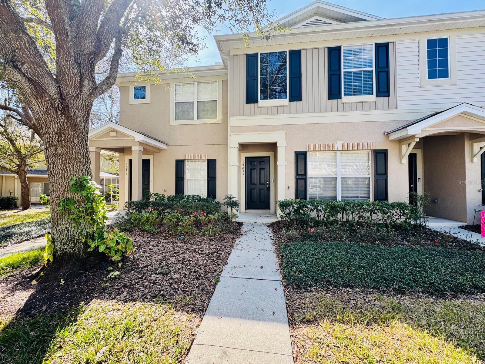 Experience comfort and convenience in this newly updated 2-bedroom, 2.5-bath townhome with brand-new flooring. Nestled in the gated community of Fishhawk Ridge, this home offers serene conservation views with no backyard neighbors and access to a private community pool, plus all the top-tier amenities of Fishhawk Ranch—including pools, parks, playgrounds, fitness centers, tennis courts, and scenic walking trails.
Inside, the open floor plan features a spacious living and dining combo, ideal for entertaining. The kitchen offers ample cabinet storage, solid surface countertops, and a pass-thru to keep conversations flowing while you cook. Upstairs, both bedrooms boast en-suite baths, walk-in closets, and abundant natural light, with a conveniently located laundry closet for easy access.
Enjoy maintenance-free living with complete lawn care, irrigation, pest control, and more—covered by the HOA.
A $60/month Resident Benefits Package adds extra conveniences like monthly air filter delivery.
This beautiful home offers comfort and convenience, including high-speed fiber internet for seamless work, streaming, and everyday use. Residents are automatically enrolled in the available fiber internet options and can select their preferred speed and package at a discounted rate. The chosen internet plan will be added as a separate line item to the rent, ensuring a hassle-free, tailored connection to fit your lifestyle.
Don’t miss your chance to live in a top-rated community with unbeatable amenities. Schedule your tour today!