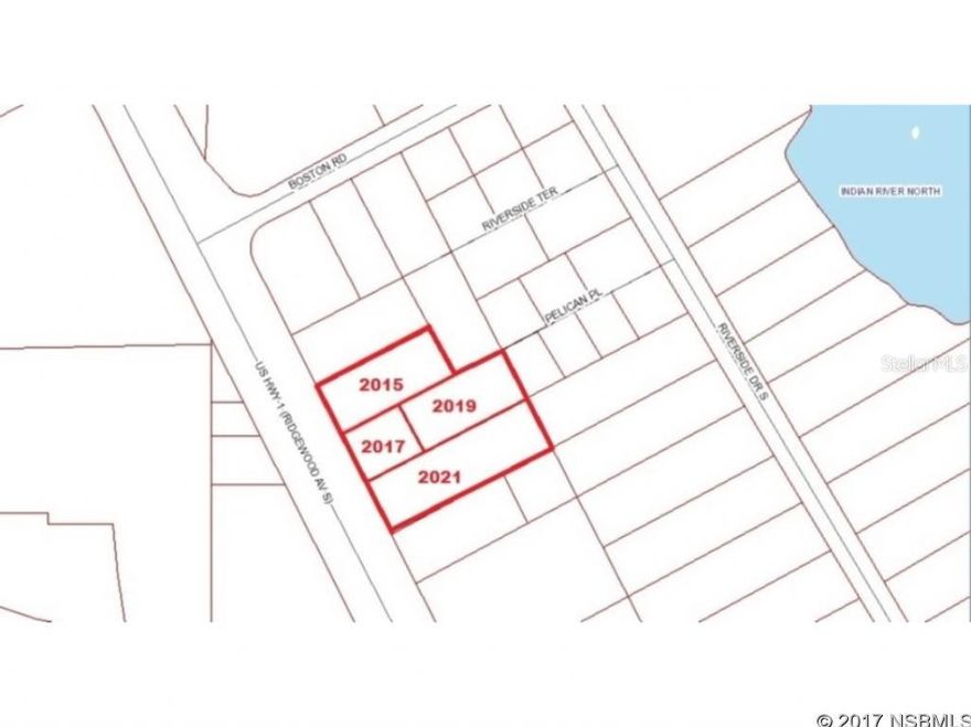 Itâs DONE! Assemblage is Complete and Available for Purchase!! A combination of 4-Parcels: 2015, 2017, 2019 & 2021 S Ridgewood Avenue, a PRIME location on the US HWY 1 âCommercial Corridorâ. GREAT visibility and a High Traffic Count! 400â +/- frontage and a total of 2.02 +/- acres. Itâs EXTRAORDINARY! Zoning is B3, allowing for an unbelievable number of âPermitted Usesâ. Additional âConditionalâ and âAccessoryâ Uses provide even more possibilities for this property. The majority of the buildings are included for land or impact value only, but the structures at 2015 S Ridgewood Avenue have recently been updated and are in great condition (see MLS #1027969 for complete description). The location says it all: across the street from Winn Dixie, Bank of America, Dunkinâ Donuts, a new auto parts store and in close proximity to Chick-fil-A, Walgreens, Publix, Dollar General and so much more! Just a short distance to South Riverside Drive and the Indian River. New sidewalks have been installed in front of all US-1/Ridgewood Avenue businesses, which afford the opportunity for more walking traffic. Location, Potential, Permitted Uses, US-1 Frontage, Acreage - this type of offering is almost unheard of. YOU envision the Scope of Possibilities and then "Let's Make a Deal"! All measurements are approximate, deemed to be accurate but not verified. B3 Zoning Permitted Uses are included in the "Documents" attached to this listing. Survey available. See individual listings for complete information on each parcel, including year built. 2015 S Ridgewood Avenue: MLS #1027969/ 2017 S Ridgewood Avenue: MLS #1027998/ 2019 S Ridgewood Avenue: MLS #1031648/ 2021 S Ridgewood Avenue: MLS #1027710. ;Water: City