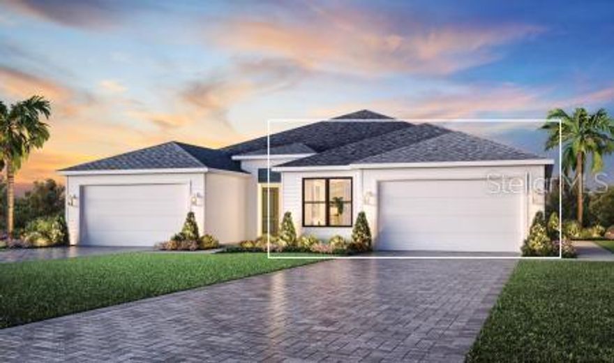 The Tern Toll Brothers Villa design features a generous open floor plan. The charming foyer opens into the casual dining area and the great room with a graceful tray ceiling. The well-appointed kitchen offers a beautiful center island with added cabinets in the bottom, a spacious pantry, and plenty of counter and cabinet space. Natural light floods in through multi-slide stacked doors opening onto the outdoor covered lanai. The primary bedroom features an elegant tray ceiling, a spacious walk-in closet, and a tranquil primary bath with a dual-sink vanity, a luxe shower, and a private water closet. Two lovely secondary bedrooms are just steps away from a full hall bath.