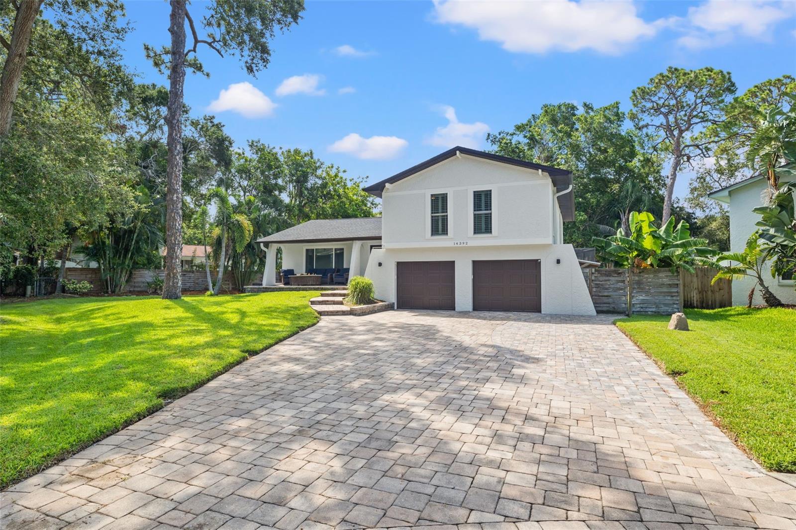 The One with the Dream Kitchen, Pool Oasis, and Room to Roam!
Imagine coming home to this stunning tri-level sanctuary nestled at the quiet end of a cul-de-sac in Whispering Pines Forest, one of Seminole’s most sought-after neighborhoods. With 4 spacious bedrooms and 2.5 beautifully updated bathrooms, this home offers over 2,200 square feet of thoughtfully designed living space, perfect for both everyday comfort and unforgettable gatherings.
Step inside and fall in love with the heart of the home: a spectacular open kitchen featuring a massive island where everyone can gather, a oversized refrigerator, wall oven, cooktop with pot filler, and endless custom cabinetry for all your storage needs. A walk-in pantry and brand-new, high-end appliances make this kitchen truly one of a kind.
Flow effortlessly from the kitchen to the separate lower-level living room complete with a wet bar, wine fridge, and bar sink, a perfect setup for entertaining friends or relaxing with family.
Outside, your private screened-in pool beckons, heated by a brand-new solar system, and surrounded by a huge backyard on a rare reverse pie-shaped lot. Whether you’re lounging poolside or hosting summer BBQs, this backyard is your personal oasis.
Upstairs, find privacy and peace with all bedrooms located on their own level. The spacious primary suite offers a walk-in closet and a beautifully updated en-suite bathroom. The other bedrooms are generously sized and share a modern hall bath, ideal for a growing family or guests.
You’ll appreciate the quality upgrades throughout including: a NEW ROOF INSTALLED 2023, crown molding, new baseboards and trim, updated lighting and outlets, new interior doors, and a fresh main-level subfloor. The extended oversized driveway and comfortable front porch add instant curb appeal.
FOR INVESTORS AND AIRBNB ENTHUSIASTS, this home is a rare find. Located in unincorporated Seminole just a stones throw from award winning Gulf Beaches, where short-term rentals are allowed. Imagine the income potential in this high-demand area.
This is more than just a house. It’s a place to live your best life. Don’t miss your chance to see it in person. Schedule your private tour today and step into the lifestyle you’ve been dreaming of!