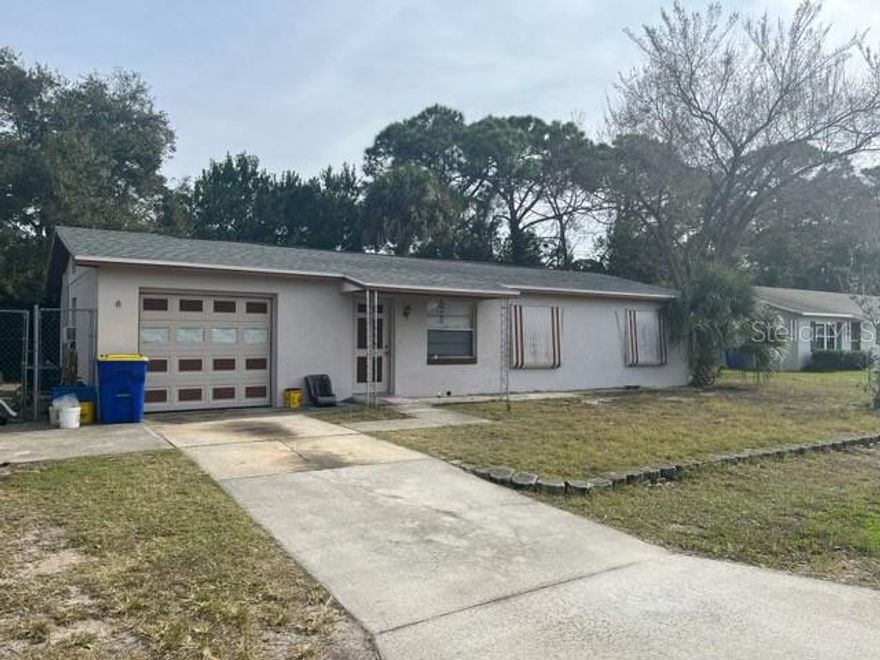 3/2 concrete block home right off 442. New roof 2021, new AC 2021. One of the few homes under 200K. Rented till June 2022. ;Water: City