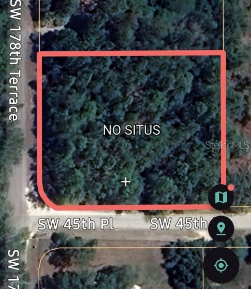 OVERSIZED CORNER LOT - NO FLOOD ZONE- NO HOA - ALL HOME TYPES ALLOWED- SEVERAL FINANCING OPTIONS AVAIALBLE INCLUDING OWER FINANCING.   Located at the corner of  SW 45th Pl & SW 178th Terr just minutes from the amazing Rainbow River shown in the photos  & the World Equestrian Center.  SOLID INVESTMENT IN UPCOMING AREA sure to increase in value year after year!