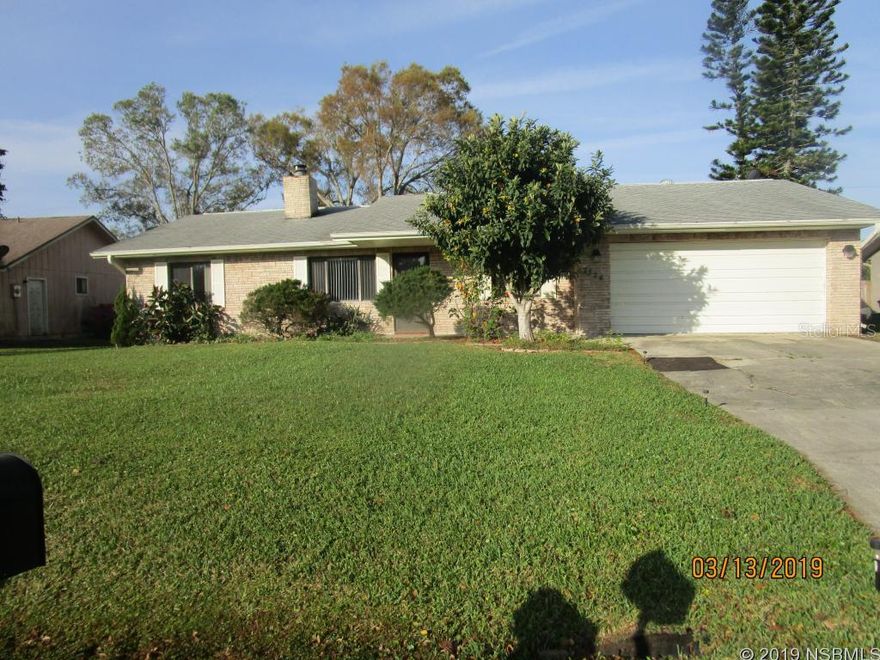 Nice open floor plan home with vaulted ceiling, great room, fireplace, and screened porch.  Kitchen offers tile floors, newer appliances including refrigerator, stove, and dishwasher.  The additional family room offers extra living space with tile floors.  Located close to schools, shopping, and restaurants.  Don't miss out on this clean and cheerful home! ;Water: City