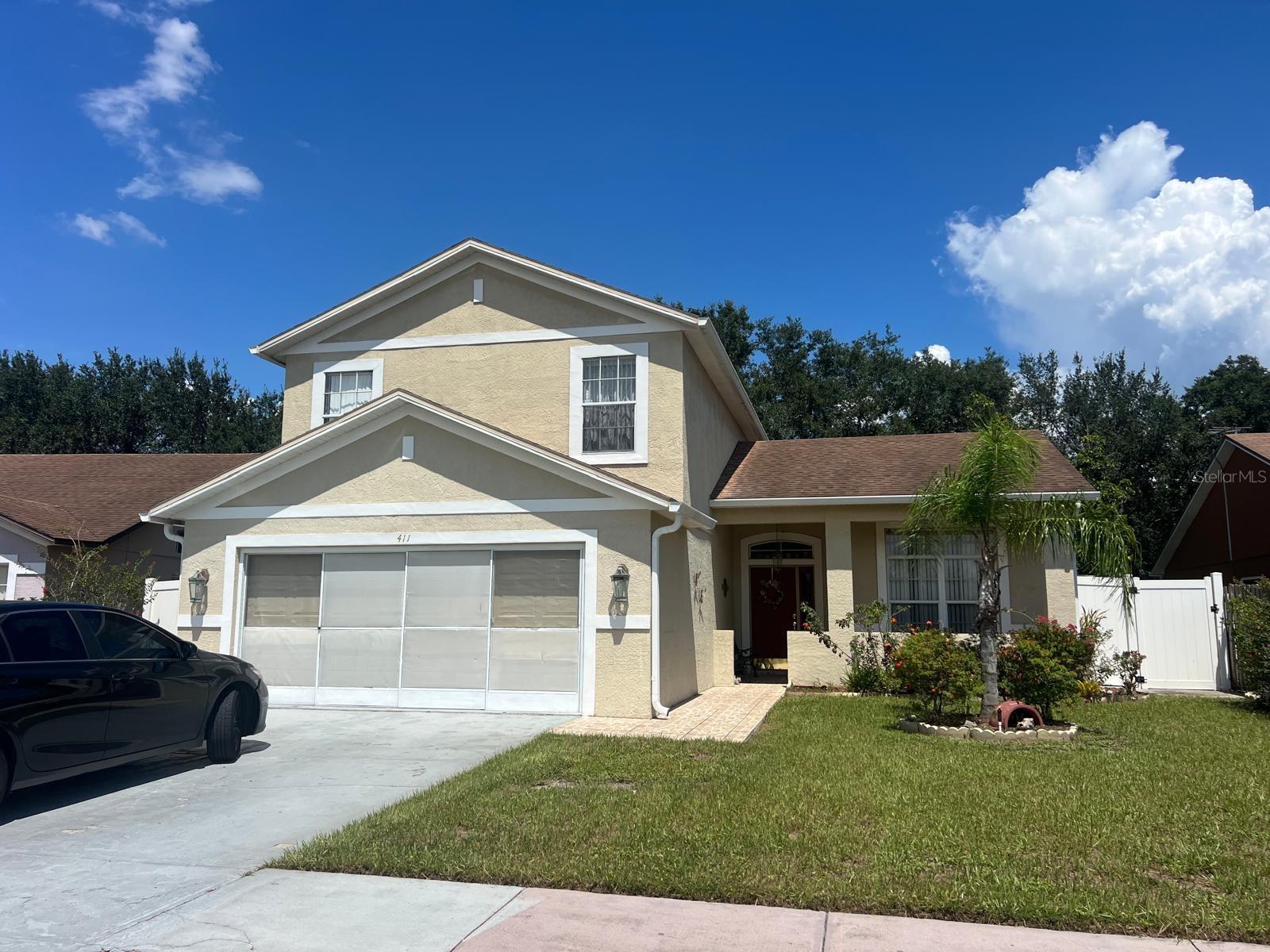 Discover this beautiful two-story home in the peaceful Cypress Wood community. Featuring 3 bedrooms, 2.5 baths, and timeless touches like decorative wall molding, this home blends style with functionality. The large master suite offers a private retreat, while the spacious kitchen with stainless steel appliances makes everyday living a delight.
Enjoy Florida living with a lush backyard and inviting porch, perfect for relaxing or entertaining.
Conveniently located just minutes from major roads, shopping, dining, medical centers, HCA Florida Poinciana Hospital, schools, and serene parks—this home offers both comfort and convenience in a growing area full of amenities.
