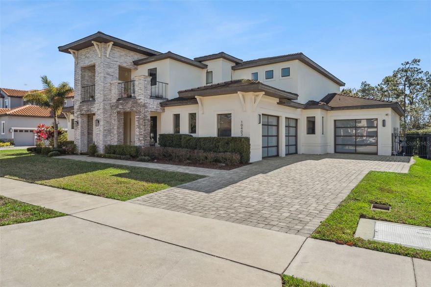 Welcome to this stunning lakefront five-bedroom residence, ideally situated in Water’s Edge at Lake Nona community within Northlake Park.
From the moment you step inside, you’re greeted by soaring cathedral and vaulted ceilings that create an immediate sense of grandeur throughout this elegant two-story home. The open floor plan seamlessly connects the formal living and dining areas, flowing effortlessly into the kitchen and family room—perfect for both intimate gatherings and large-scale entertaining.
The primary suite is conveniently located on the main level, offering a private retreat complete with a spacious walk-in closet. Four additional bedrooms and five and a half bathrooms provide ample space for family and guests, while the thoughtfully designed split-bedroom layout ensures comfort and privacy for all.
Designed for both work and play, this home offers exceptional bonus spaces that elevate everyday living. A dedicated office creates an ideal work-from-home sanctuary, while the bonus room and private movie room invite relaxation and entertainment. High ceilings and abundant natural light enhance every inch of this nearly 5,000-square-foot masterpiece.
Step outside to your own private oasis, where a sparkling in-ground pool and spa invite year-round enjoyment of Florida’s outdoor lifestyle. The beautifully landscaped garden and fire pit set the stage for unforgettable evenings under the stars, all with motorized boat access to Lake Nona just beyond your backyard.

The location is equally impressive, offering easy access to Orlando International Airport, Highways 528 and 417, and just minutes from Lake Nona Town Center, Medical City, and the USTA National Campus. Nearby McCoy Community Park and the Lake Nona YMCA add even more convenience and recreational opportunities.
Your dream home awaits—schedule your private showing today and experience the exceptional lakefront lifestyle this remarkable property offers!