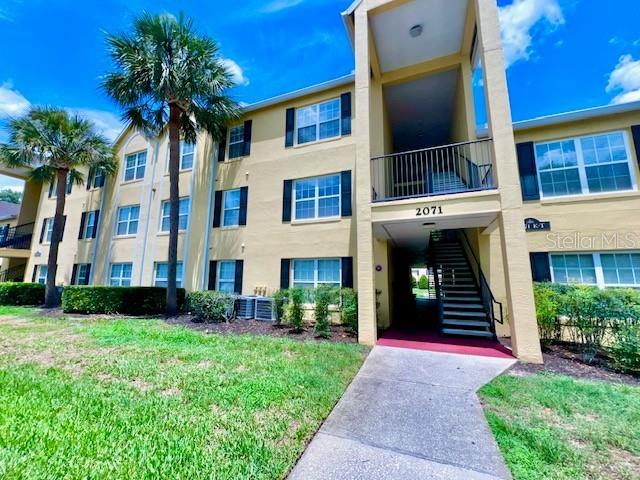 MOVE IN NOW!! Gated community Miriada! 1st floor 1X1.5 bath condo near pool area!!! Laminate wood flooring in living area and carpet in bedroom! Has washer & dryer! Gas stove & water heater! Welcome to this inviting 1-bedroom, 1.5-bathroom condo located in Miriada, a gated community in the heart of Orlando, FL. This first-floor unit boasts laminated wood flooring and sleek black granite countertops in the kitchen, complemented by top-of-the-line stainless steel appliances including a wine cooler. Gas stove and water heater!! The property features a convenient in door laundry closet with washer and dryer. The community amenities are sure to impress, with gym area, a sparkling pool, and a fun-filled playground. Plus, the community mailbox adds an extra layer of convenience to your daily routine. Experience the perfect blend of comfort, style, and convenience in this beautiful home. All utilities are tenants responsibility. Lawn care handled by association. Located just off Dixie Belle Dr. near Curry Ford Rd & Semoran Blvd- Major Highways, Shopping, Fine Dining and more all just steps away!!! A must see! Don't Wait! This great property won't last long. Listed exclusively with Homevest Management. If you see this home advertised for less, it is not a legitimate listing and please contact the Property Manager.