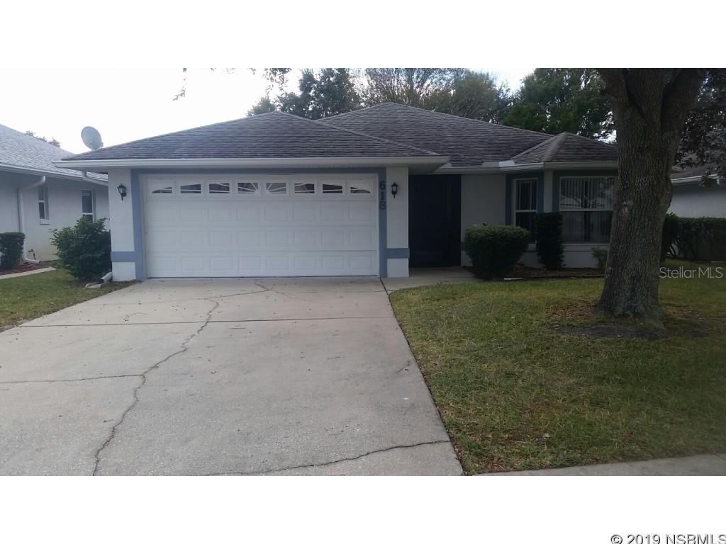 Great 3 bedroom, 2 bath home in quiet Tymber Trace community. Convenient to shopping, beach, etc. Screened porch on back of home for great Florida living.