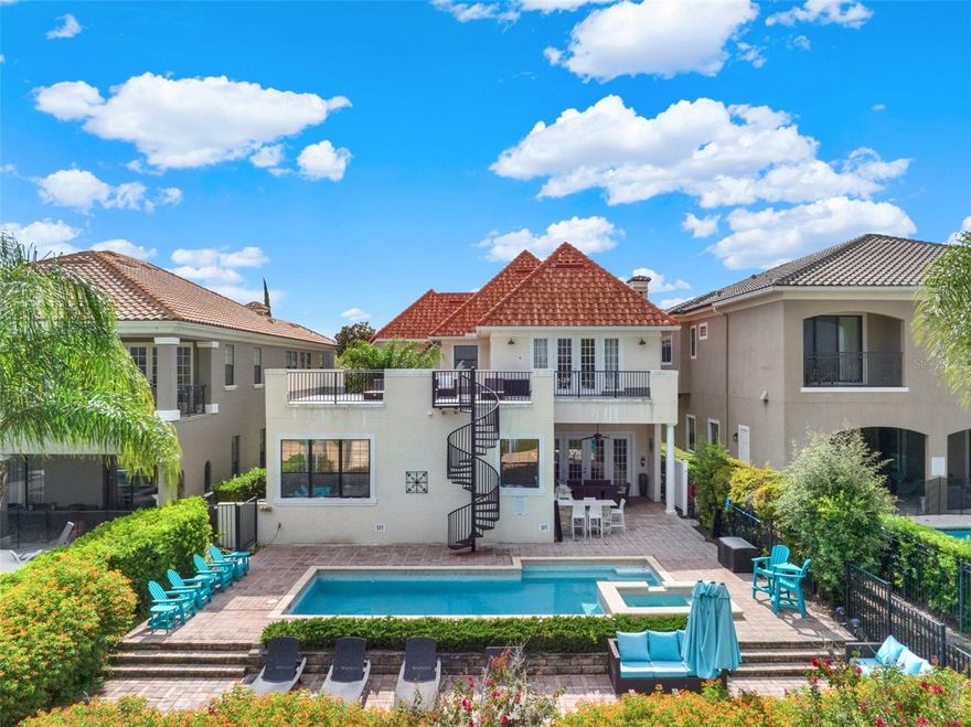 Stunning 6-Bedroom Luxury Home in Reunion Resort – Golf Course Views & Unmatched Amenities!
Experience the ultimate in luxury and investment potential with this exceptional 6-bedroom estate in the one-of-a-kind Reunion Resort, just minutes from Walt Disney World! Designed with high-end interior design and theming, this home offers an exquisite retreat for vacationers while presenting huge short-term rental potential. Step into a beautifully designed space featuring a gourmet kitchen with premium appliances, spacious living areas, professionally styled bedrooms & your very own private arcade. The true highlight of this home is the expansive pool deck, complete with a huge private pool overlooking the stunning golf course views—perfect for relaxation and entertaining. As part of Reunion Resort, you'll enjoy three world-class golf courses, a tropical water park, multiple community pools, and on-site dining options, all within a short drive of Orlando’s top attractions. Whether you're looking for a luxury vacation retreat or a high-performing rental investment, this home offers unmatched value in one of Florida’s most exclusive communities. Don’t miss this rare opportunity—schedule your private tour today!