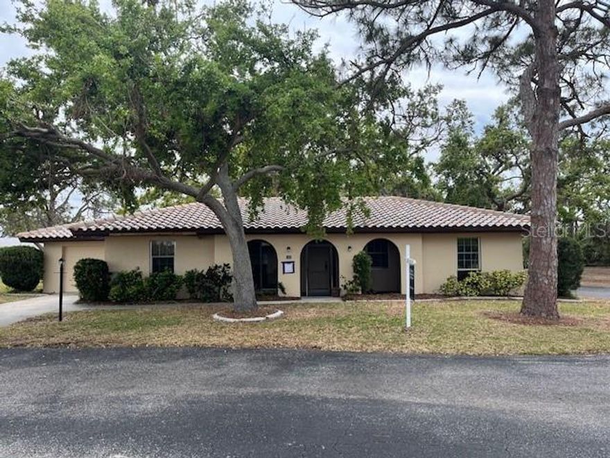 NEW ROOF IS ON! Seller credit of $2000 towards new flooring with an acceptable offer! Bring your vision to this wonderful villa in the heart of Nokomis. Situated in one of the most desired locations within Sorrento Villas, is a hidden gem just waiting for a new owner to make it their own. This special unit has just had a new coat of paint throughout, and all the flooring removed and prepped for an install of your choosing. Just under 1500 square feet, the two-bedroom two bath unit feels spacious and inviting. The back lanai has a serene view of the lake within the community, complete with abundant Florida wildlife. AC replaced in 2020, refrigerator and kitchen faucet in 2022, bathrooms refreshed with faucets, sinks and toilets in 2021, garage door opener in 2023, whole house replumb in 2011 and so much more. Close to all the area has to offer, beaches, shopping, parks and the renowned Legacy Trail. The HOA will be replacing the roof and soffits in the next few months and this villa is due for exterior painting next year (all HOA responsibility). This is your chance to live the dream in warm and sunny Florida. Opportunity awaits!