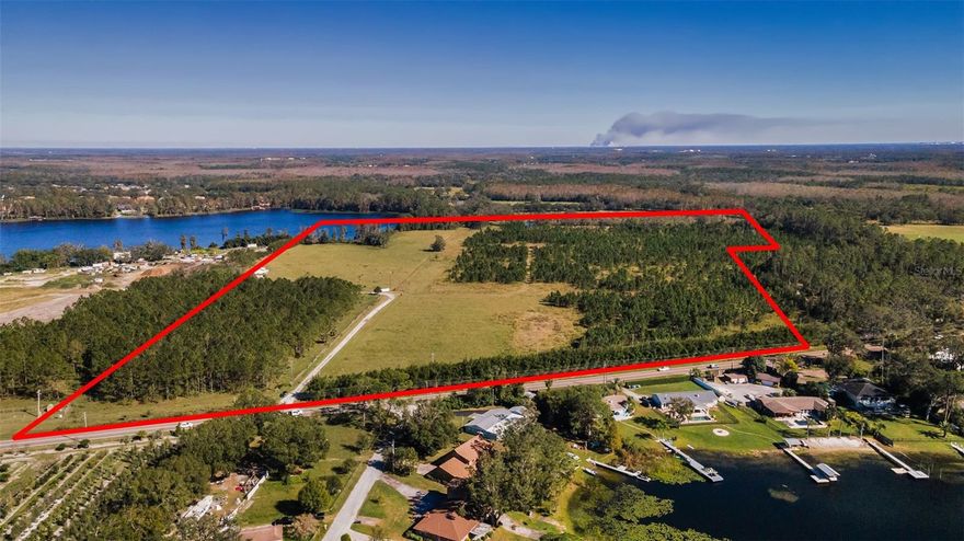 THIS MAGNIFICENT ~67 ACRE PARCEL IS A RARE FIND for developers or to build your own dream lake-front home, family farm, retreat, recreation compound, and more!  Conveniently located with easy access to the Veteran’s Expressway, major east-west state roads and Citrus Park Mall, this exceptional lakefront property offers an impressive ~500 feet of sweeping, panoramic water frontage on the ~90 acre scenic Lake Mound.  Lake Mound features a number of outstanding lakefront estates and enjoys a pristine, tranquil appeal.  From recent expert consultation regarding current zoning and future community plans, it is believed that this property could accommodate an allowable 10-12 buildable 1+ acre luxury estate lots under current regulations (buyer to verify).  Property has more than 500ft of frontage on Gunn Highway, with large and attractive bamboo hedges providing privacy from the road.  This is a prime opportunity for redevelopment or your very own family dream estate compound and retreat; one of the few, undeveloped, large-acreage, lake-front parcels remaining in the region.  Within easy driving distance of downtown Tampa and Tampa International Airport from the north, and the beaches and the open Gulf of Mexico from the east.  Parcel Dimensions are estimates.  Buyer to verify dimensions.  Property shown by appointment only.