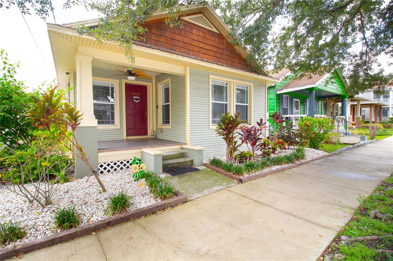 Under contract-accepting backup offers. Welcome to this beautifully maintained 3-bedroom, 2-bathroom home, ideally situated in the heart of Tampa!
From the moment you arrive, you’ll be drawn in by the charming curb appeal and inviting front porch — the perfect spot to enjoy your morning coffee. Step inside to a flowing layout, ideal for entertaining and everyday living. The dining area flows seamlessly into the kitchen, complete with updated countertops, newer cabinetry, and a stunning farmhouse sink that adds a touch of elegance.
The master suite offers a peaceful retreat with a newly renovated bathroom and a walk-in closet. Enjoy the ease of a low-maintenance lifestyle with a beautifully designed zero-scaped yard, plus the added convenience of a detached storage shed and alley access.
Don’t miss the opportunity to own this lovely home in a prime Tampa location! One or more photos have been virtually staged*