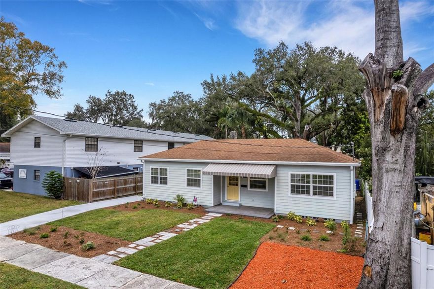 THIS ONE IS A SHOWSTOPPER and it's AVAILABLE FOR LEASE! Charming bungalow in the East Lake Morton Historic District. This darling WWII era home has undergone an amazing level of updating while still maintaining a couple of “nods to the past” with charming built-ins in the dining and bedroom area. The home now boasts 3 bedrooms, 2 bathrooms, Florida Room, inside utility room and has had updates aplenty. The list is endless but highlights include new roof in 2016, all new HVAC system in 2023, new water heater in 2023, extensive REAL WOOD flooring laid in a "Picture Frame" pattern, newer kitchen cabinets, countertops and appliances, new light fixtures, double-paned windows trimmed out to perfection, newfront entry door and several new interior doors and hardware, new ceiling fans, newly renovated bathrooms, new porcelain tile flooring in Kitchen, Florida Room and Laundry Room. There is also a new concrete driveway for parking and guest parking space onsite. This home is absolutely move-in ready and conveniently located to Lake Morton, Downtown and major transportation corridors plus just minutes from Florida Southern College or Southeastern University. But don't take our word for it . . .. check out this beauty for yourself SOON because it will be gone quickly.
