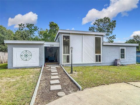 219 E FERN DRIVE ORANGE CITY FL 32763