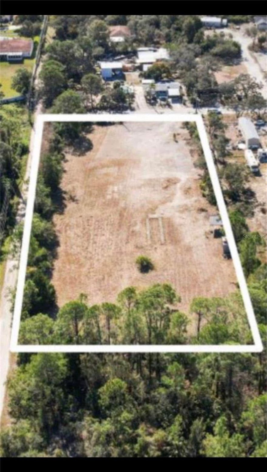 Property is cleared, graded, and partially asphalted.  The land is fully fenced, providing controlled access and enhanced security for storage.  
The Future Land Use is, RES-6, residential use.