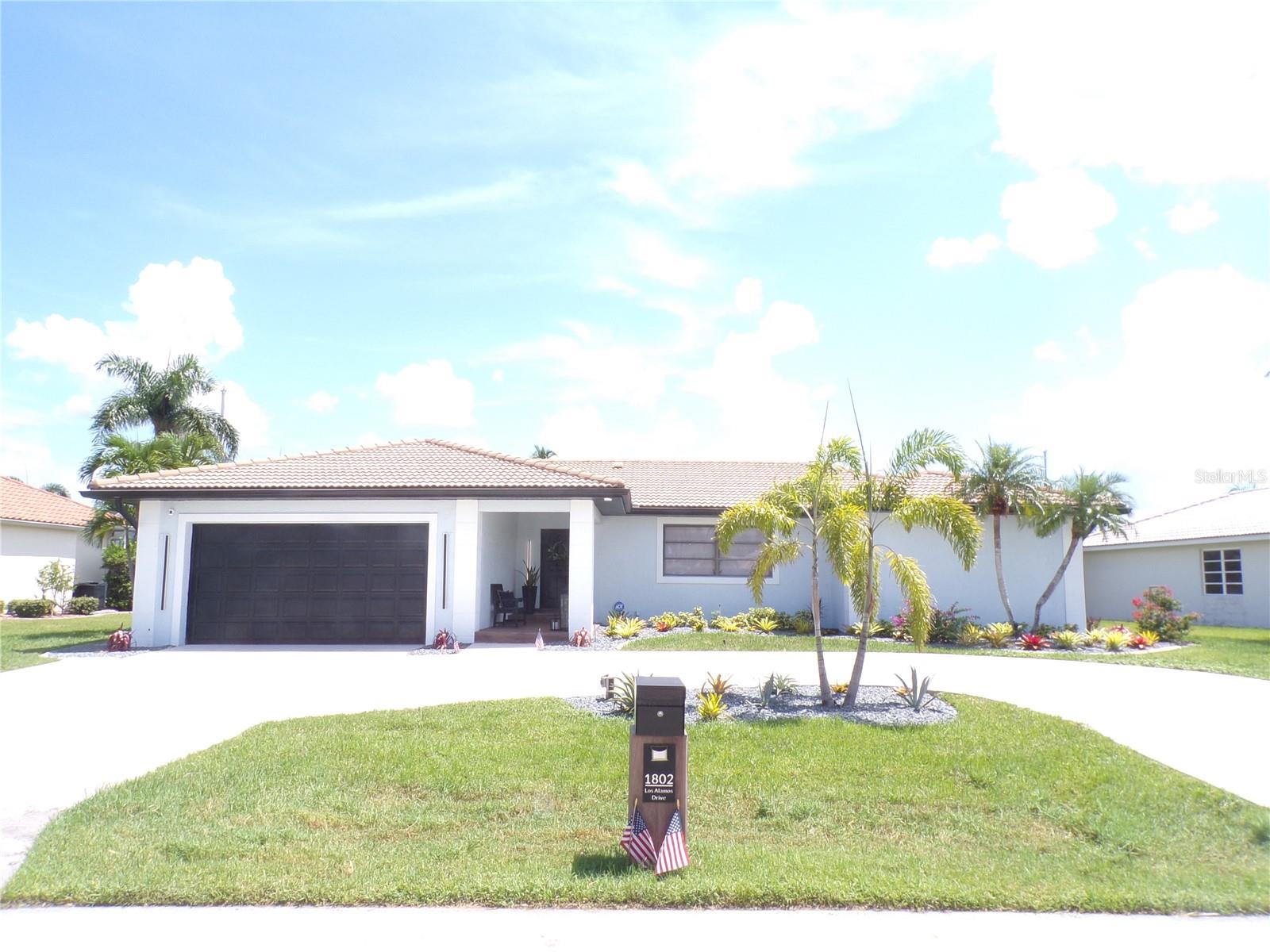 Available 2026 SEASON!! Fantastic location! Just minutes to the Harbor by boat, this waterfront HEATED POOL home features a 62-foot Dock and boat lift on the deepwater canal. LIGHT AND BRIGHT - split bedroom floor plan with spacious covered lanai, 2 entertaining living rooms, dining area and Family room that overlooks the pool. Master bedroom and 3rd bedroom feature sliders out to lanai with breathtaking views. Stunning Master Bath with dual vanities and luxury walk in shower. Guest bathroom doubles as pool bath. Large garage with room for all of the additional water toys and a large inside laundry room off the garage for convenience. The home boasts large rooms, 4 sets of glass sliding doors overlooking the pool and waterfront while the formal living room has a large window overlooking landscaping and sunshine. Comfy couches, HUGE TVS, top of the line window treatments and immaculate kitchen with pass way bar out to pool perfect for entertaining! DONT MISS THIS PIECE OF PARADISE - SMALL PETS CONSIDERED - 3 month minimum