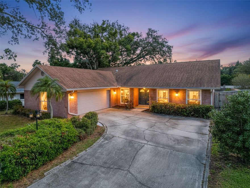 MULTIPLE OFFERS. Highest and Best by 12pm on Monday, November 3, 2025. Welcome to this beautifully maintained 3-bedroom, 2-bathroom home with a 2-car garage, offering the perfect blend of comfort and modern updates. The open floor plan features a spacious kitchen with stainless steel appliances and abundant cabinet space, ideal for everyday living and entertaining. Both bathrooms have been tastefully updated, with the primary suite showcasing a luxurious soaking tub and walk-in shower for a spa-like retreat. Step outside to your private backyard oasis — a 10-ft deep pool with a spillover spa, all controlled through the Pentair EasyTouch automation system with ScreenLogic mobile access. Enjoy peace of mind with the Pentair 3HP VSF primary pump (Dec 2024) and 60 SqFt DE filtration system. Major systems include AC (2019), water heater (2020), and roof (2013). Perfectly situated just minutes away from shopping, groceries, coffee shops, restaurants, and parks, this home combines everyday convenience with resort-style relaxation — ready for you to move in and start enjoying the Florida lifestyle.