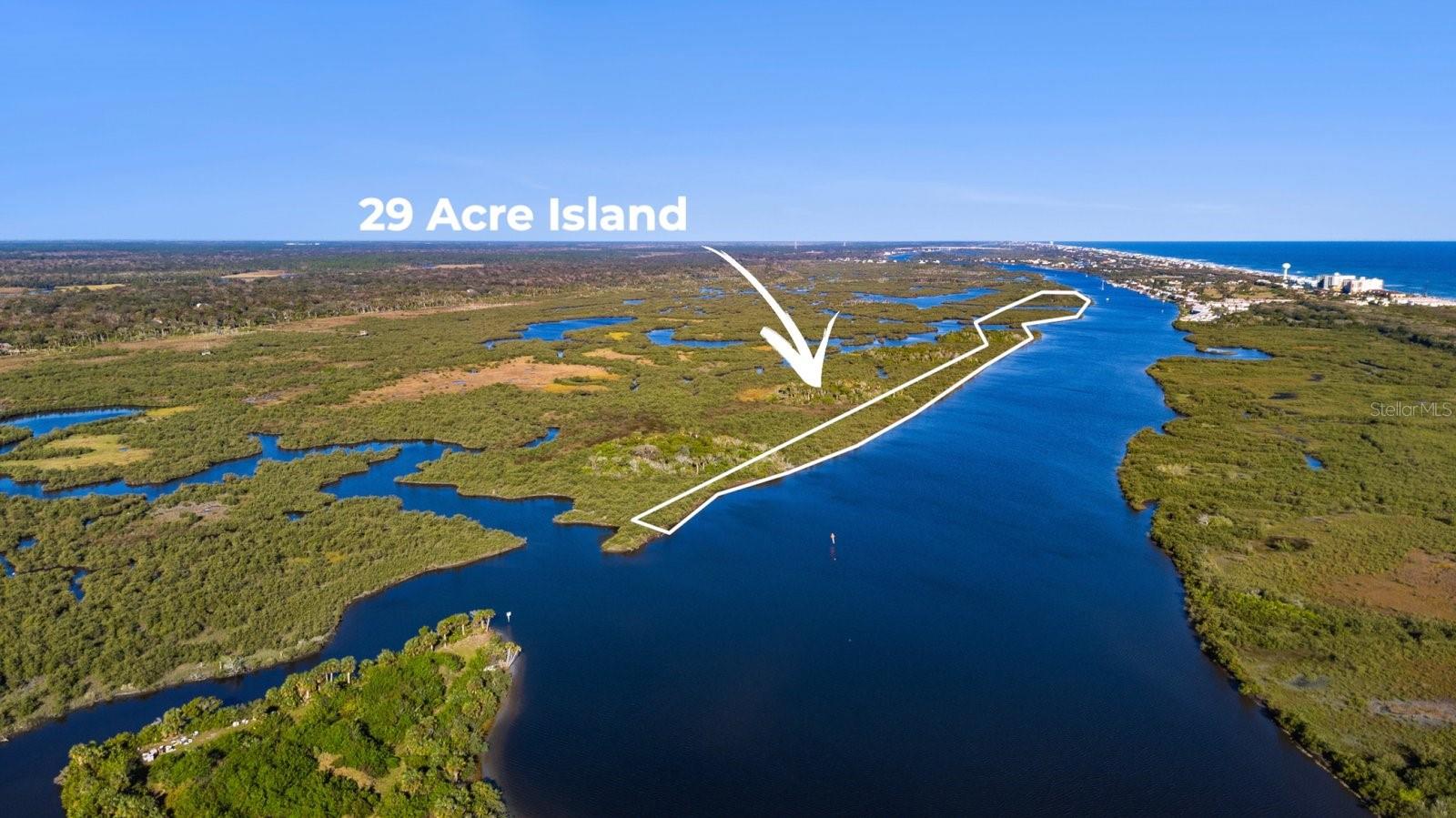 Your Private Island Awaits
Have you ever dreamed of docking your boat at your very own island? Dreams become reality with this exceptional opportunity to own a slice of paradise. Just north of High Bridge Road along the serene Halifax River lies a stunning, untouched 1-mile-long, 29-acre island, waiting for you to make it your own.
Whether you envision building a secluded fishing outpost, an awe-inspiring vacation property, or the ultimate private island retreat, this property offers unparalleled potential. Imagine waking up to panoramic water views, enjoying your morning coffee as dolphins play nearby, and ending your day with breathtaking sunsets over the Halifax River.
Surrounded by Florida’s pristine natural beauty, this island is a haven for outdoor enthusiasts. Cast a line into the water and reel in the catch of the day, explore the river by kayak or paddleboard, or simply immerse yourself in the peaceful ambiance of your own tropical sanctuary.
Conveniently located near Flagler Beach, this prime location offers both privacy and proximity to coastal towns, dining, and amenities. Accessible by boat, the island's coordinates (29.4228268, -81.1076965) lead you to an exclusive slice of Florida living.
Florida island life doesn’t get better than this. Bring your boat, fishing poles, and creativity, and transform this untouched gem into the escape of your dreams.
Contact us today to learn more about making this one-of-a-kind island property yours!