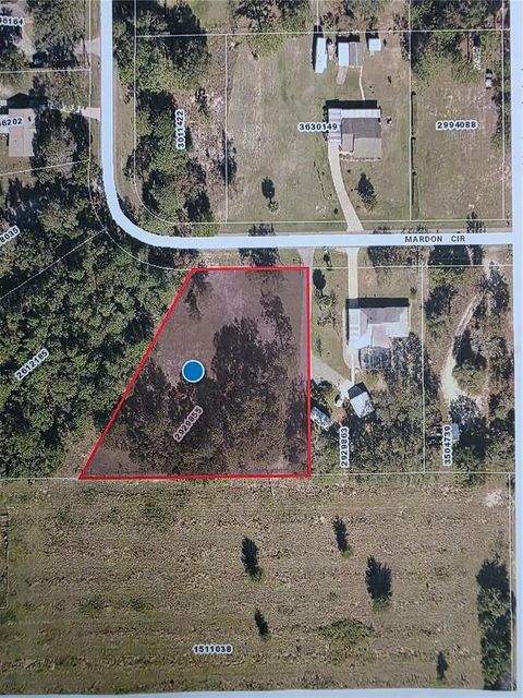 LOT 18 MARDON CIRCLE PAISLEY FL 32767