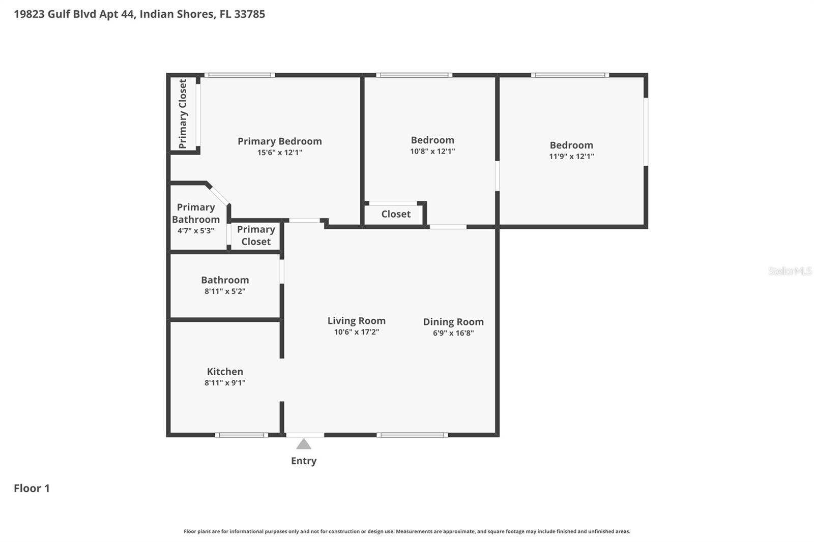 SEA SHELL OF INDIAN SHORES - Residential