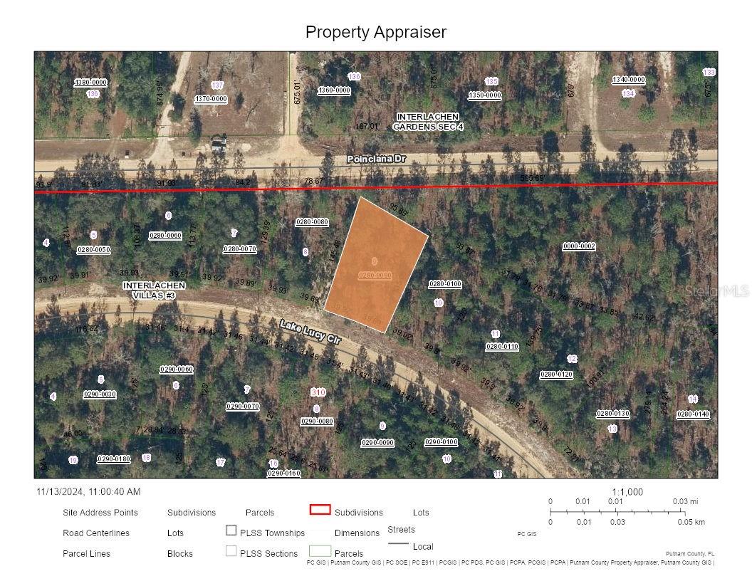 For sale: A .24-acre lot in Interlachen, Florida, located in an X Flood Zone, so no flood insurance is required! This versatile lot is ideal for a variety of home types, including traditional, mobile, modular, tiny, and container homes. Just an hour's drive from St. Augustine, Jacksonville, and Ocala, this property offers a peaceful setting while keeping you connected to nearby cities. Enjoy close proximity to Lake Grandin—a popular spot for fishing and boating—as well as numerous other local lakes, making this location perfect for outdoor enthusiasts who love fishing, kayaking, and more. Don’t miss this chance to own a slice of Florida’s natural beauty!