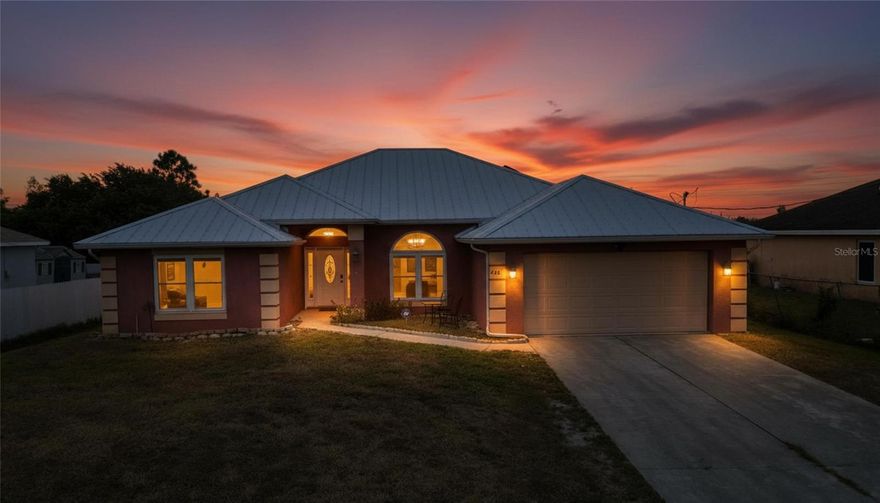 POOL HOME WITH NEW ROOF, SOLAR PANELS & IMPACT WINDOWS
Welcome to this stunning, move-in-ready 2,300+ sq. ft. pool home located in the desirable Greenbriar community of Lehigh Acres. Designed for comfortable Florida living, this home offers an open, light-filled layout with tile flooring throughout, a spacious 4-bedroom, 2-bath split floor plan, and a flexible bonus room ideal for a home office, gym, playroom, or additional living space.

Major upgrades provide exceptional value and peace of mind, including a new metal roof, new AC unit, solar panels that provides huge savings on your electric bill, along with impact windows and doors throughout for hurricane protection. The home includes a generator, installed and ready to power the entire home in the event of a power outage, and is also wired for security, features remote lighting and smart-home conveniences that enhance safety and efficiency. Enjoy Florida living at its best in your private backyard oasis with a sparkling pool and screened lanai, perfect for relaxing or entertaining year-round. The updated kitchen offers granite countertops, stainless steel appliances, and plenty of space to gather.

Well maintained and ready for its next owner, this home delivers space, efficiency, and major upgrades in a great neighborhood. Schedule your private showing today and experience all this Greenbriar gem has.
