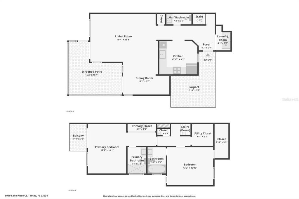 Photo of 6910 Lake Place Court, Tampa, FL 33634 (MLS # W7887032)