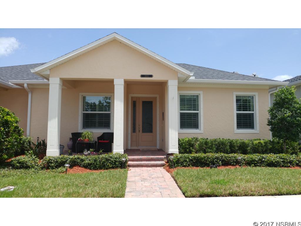 This unit is a former builders model with high end upgrades in Savannah Pointe tucked away in Venetian Bay. Features include:3/2 with an alley load 2 car garage, granite throughout kitchen and baths includes wet bar, modular tile in all living areas, 8' interior doors with 51/4" baseboard, and crown molding in great room. Convenient location to community pool, only steps away. Venetian Bay is a Golf course community with clubhouse, miles of nature trails and a town center featuring shopping, dining, gym and spa.. all within walking or biking distance. Additional master association fee Venetian Bay $800 annually ;Water: City